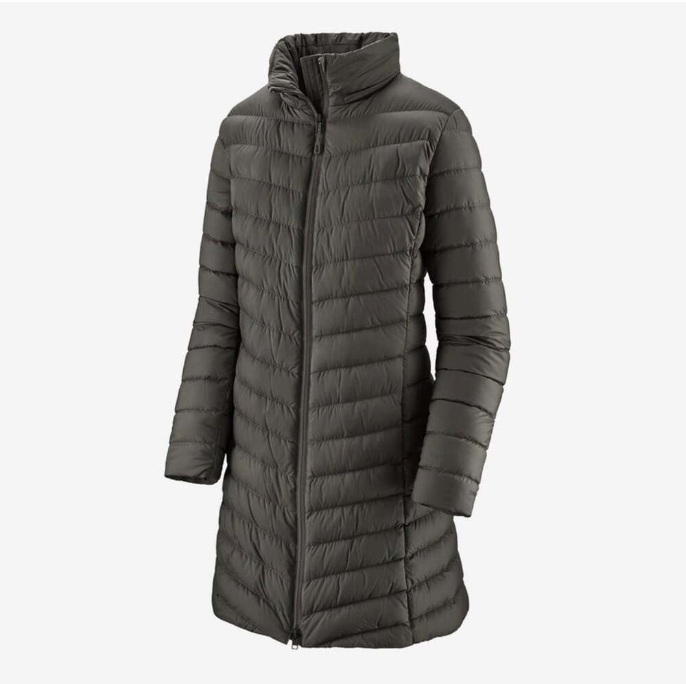 Patagonia Silent Down Parka Size XS forge Grey Hooded